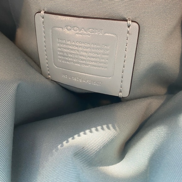 Coach ABBY Leather Duffle Crossbody Bag - Picture 5 of 5